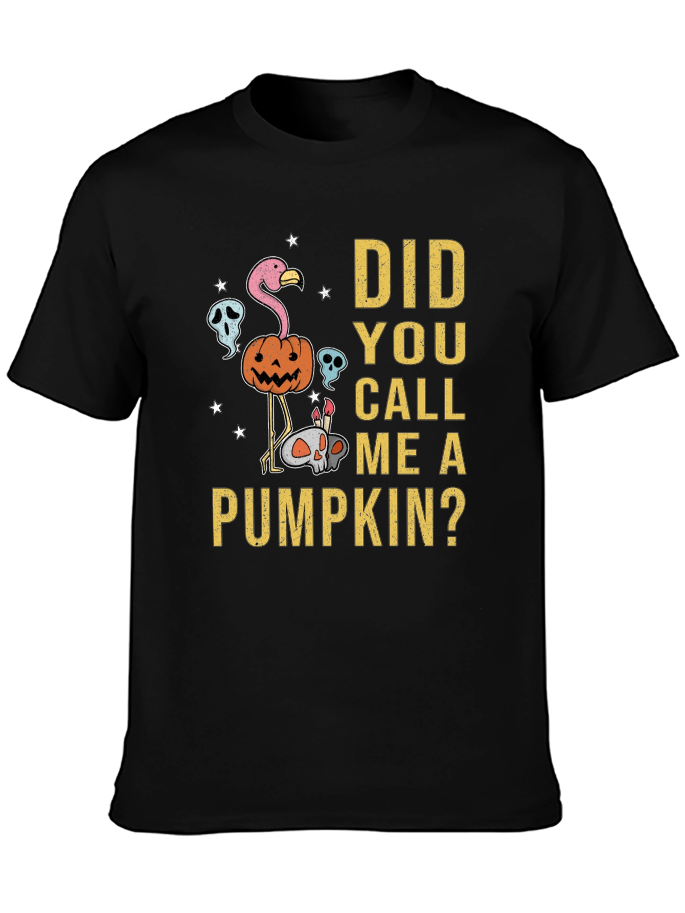 Did You Call Me A Pumpkin? Halloween Graphic Tee