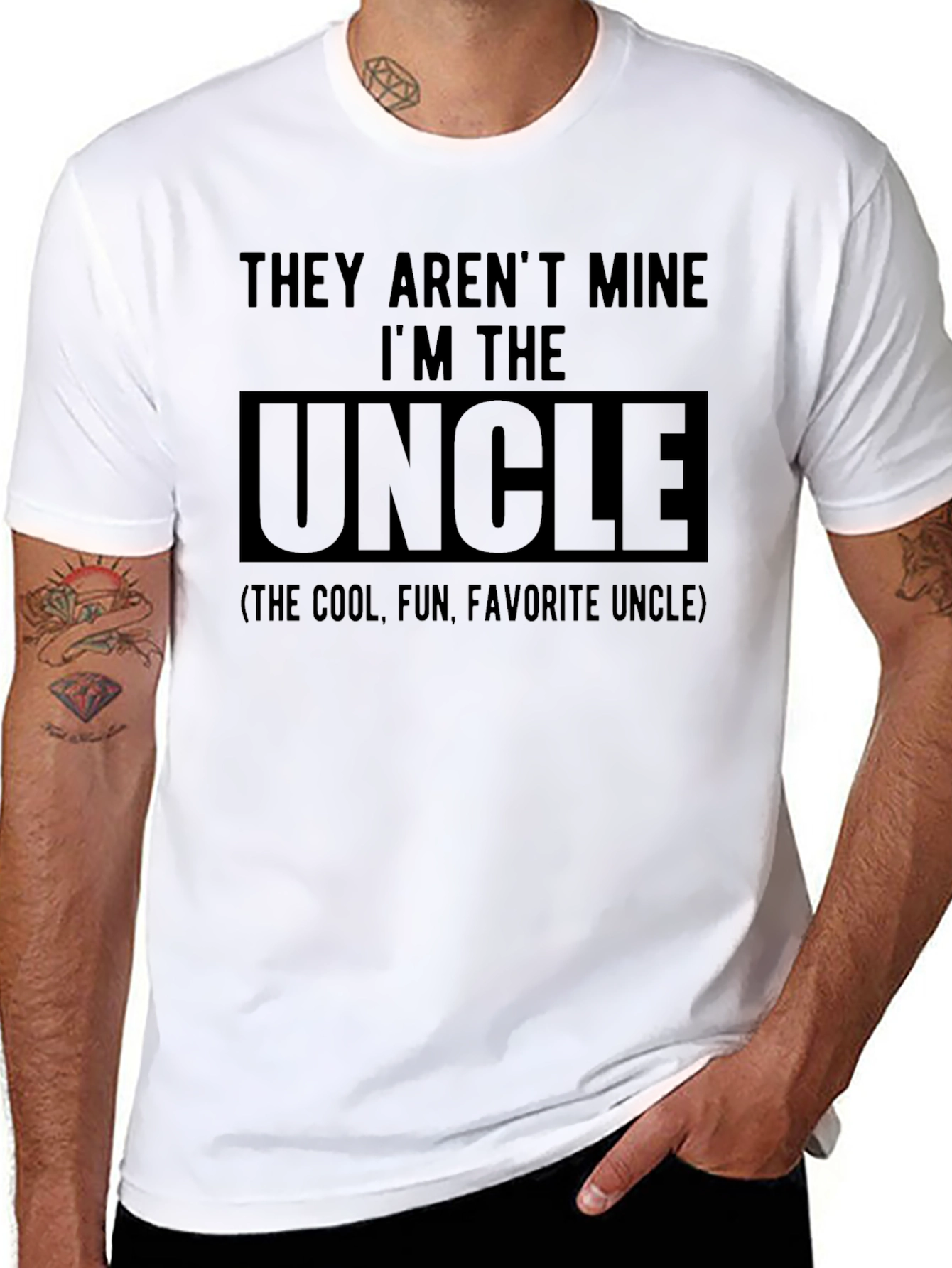 They Arent Mine Im The Uncle T-Shirt