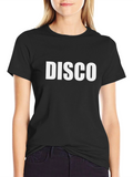 Mens Disco Graphic Tee - Black