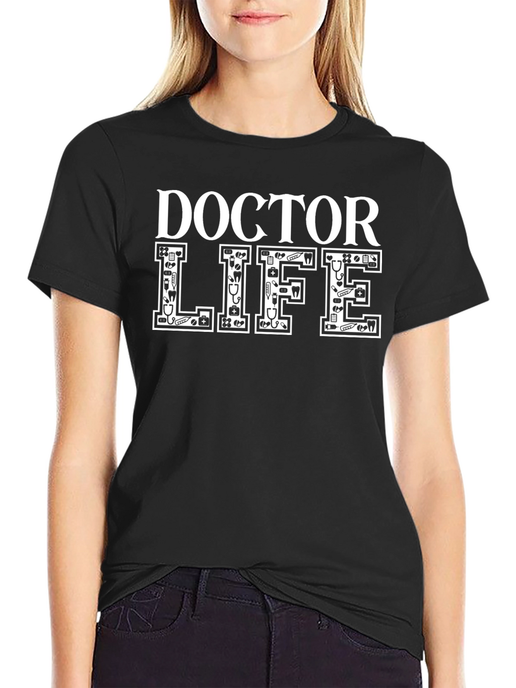 Doctor Life Graphic T-Shirt - Medical Profession Tee