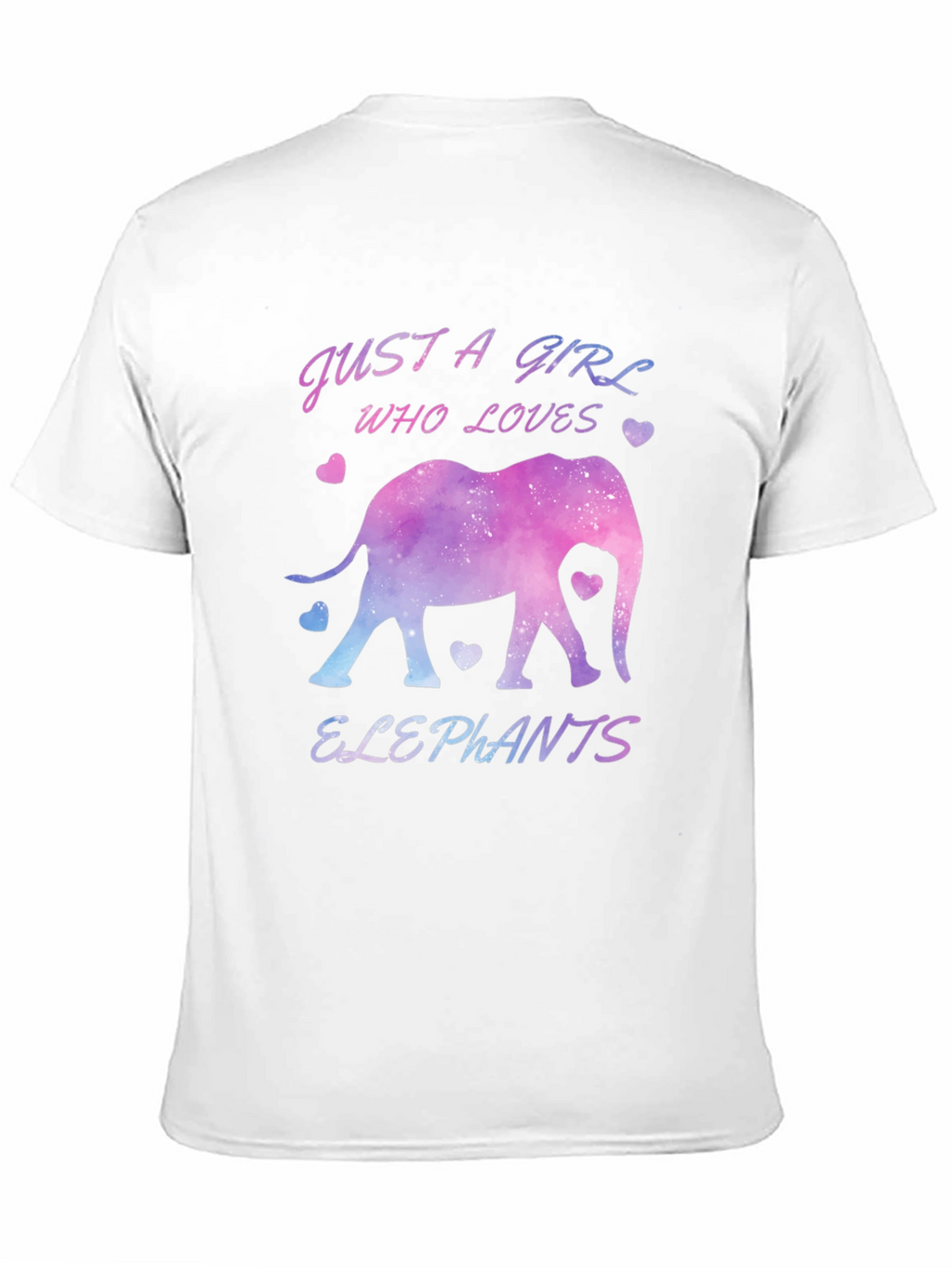 Just a Girl Who Loves Elephants T-Shirt