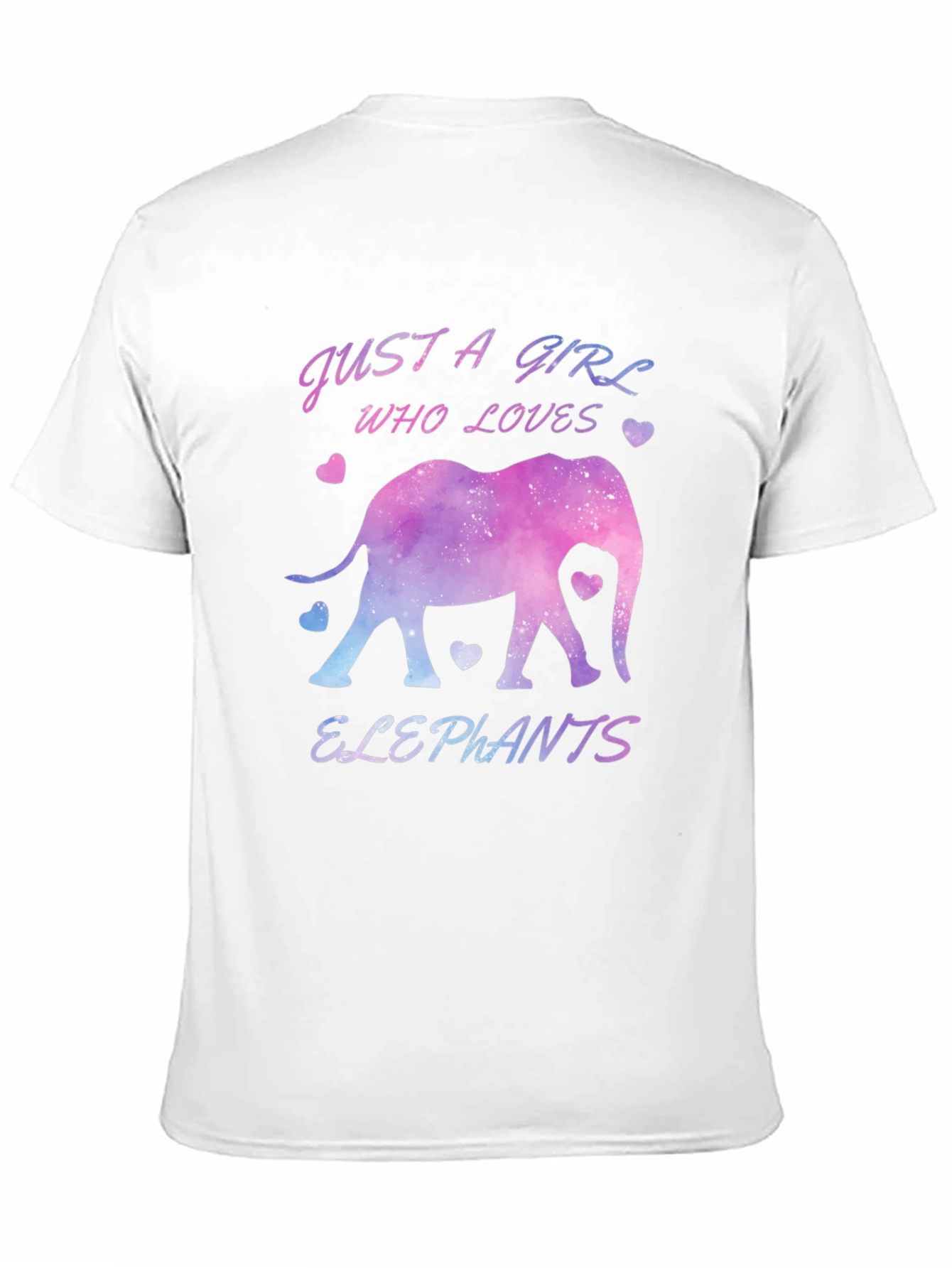 Just a Girl Who Loves Elephants T-Shirt