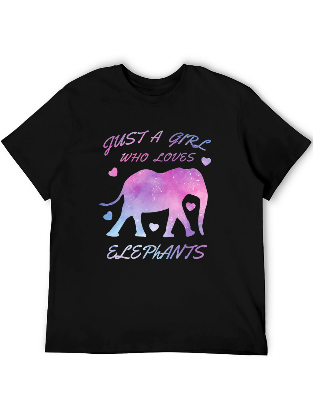 Just a Girl Who Loves Elephants T-Shirt