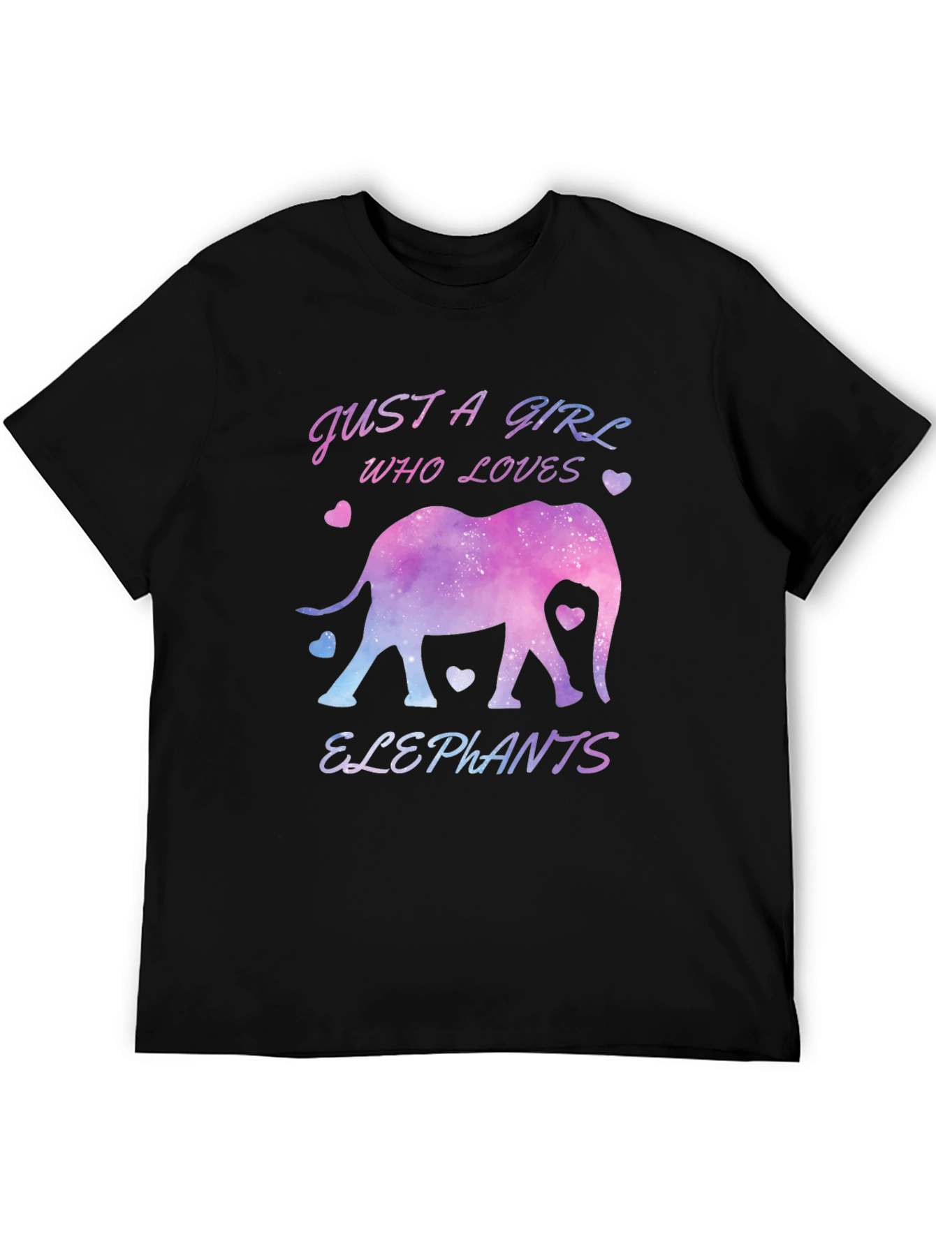 Just a Girl Who Loves Elephants T-Shirt