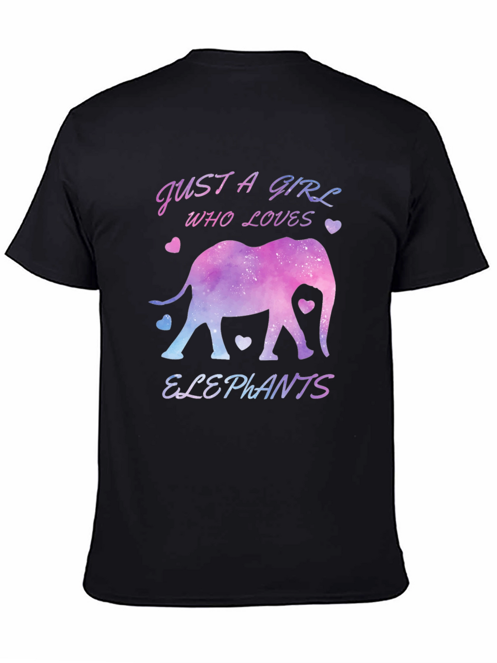 Just a Girl Who Loves Elephants T-Shirt