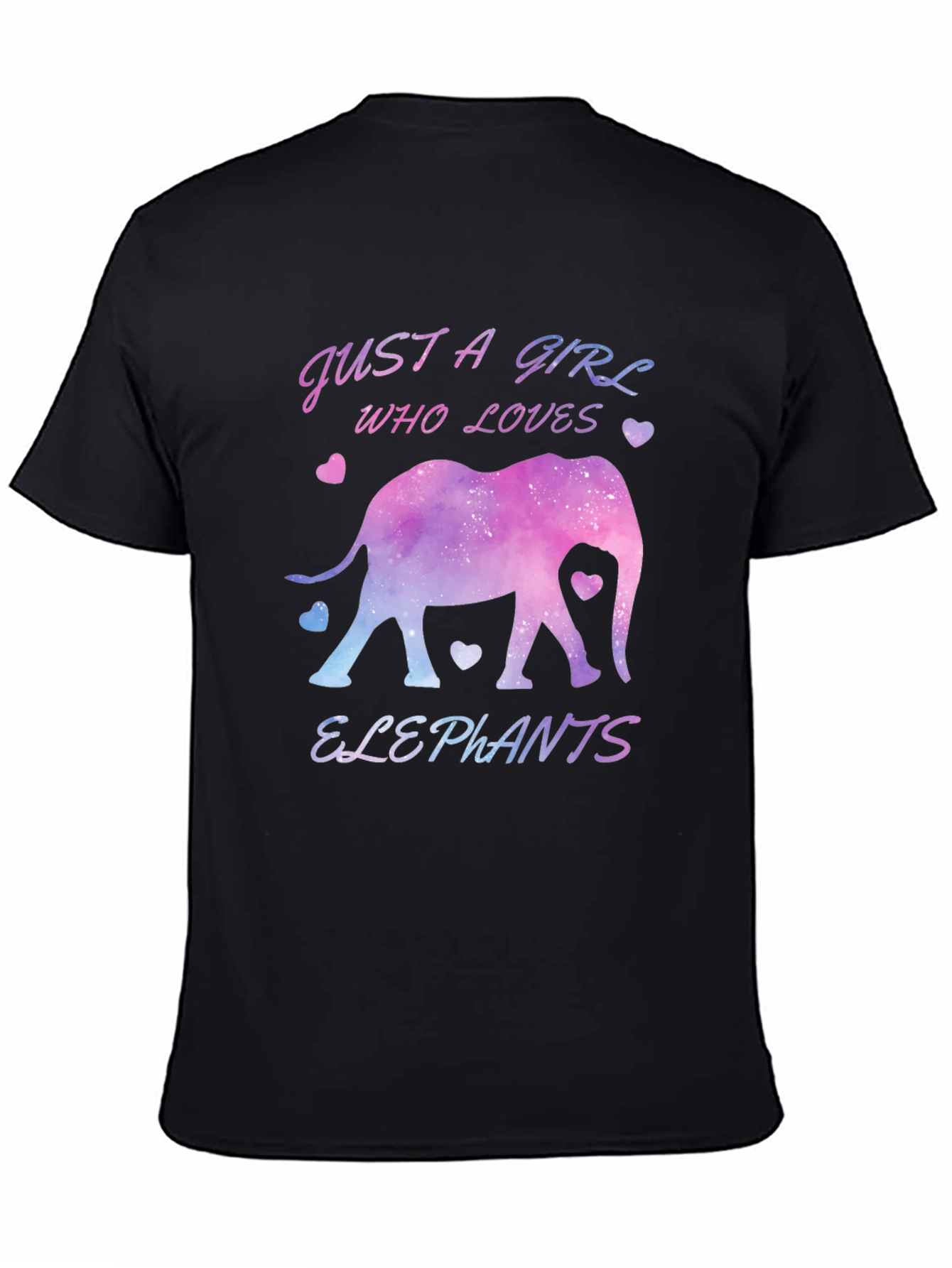 Just a Girl Who Loves Elephants T-Shirt
