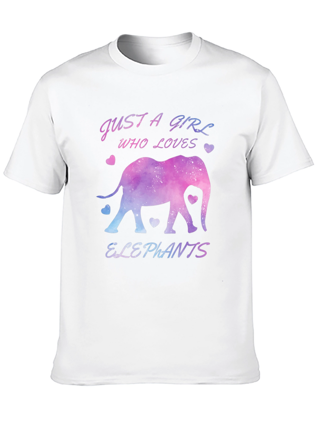 Just a Girl Who Loves Elephants T-Shirt