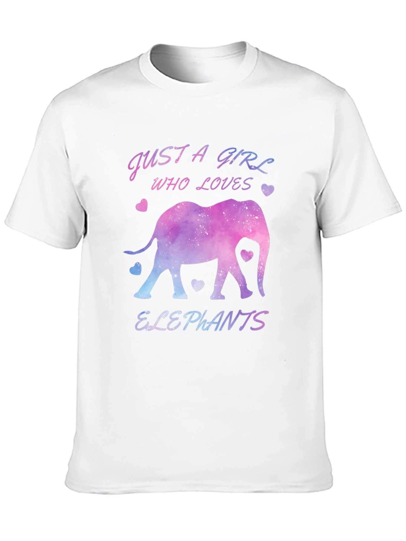Just a Girl Who Loves Elephants T-Shirt