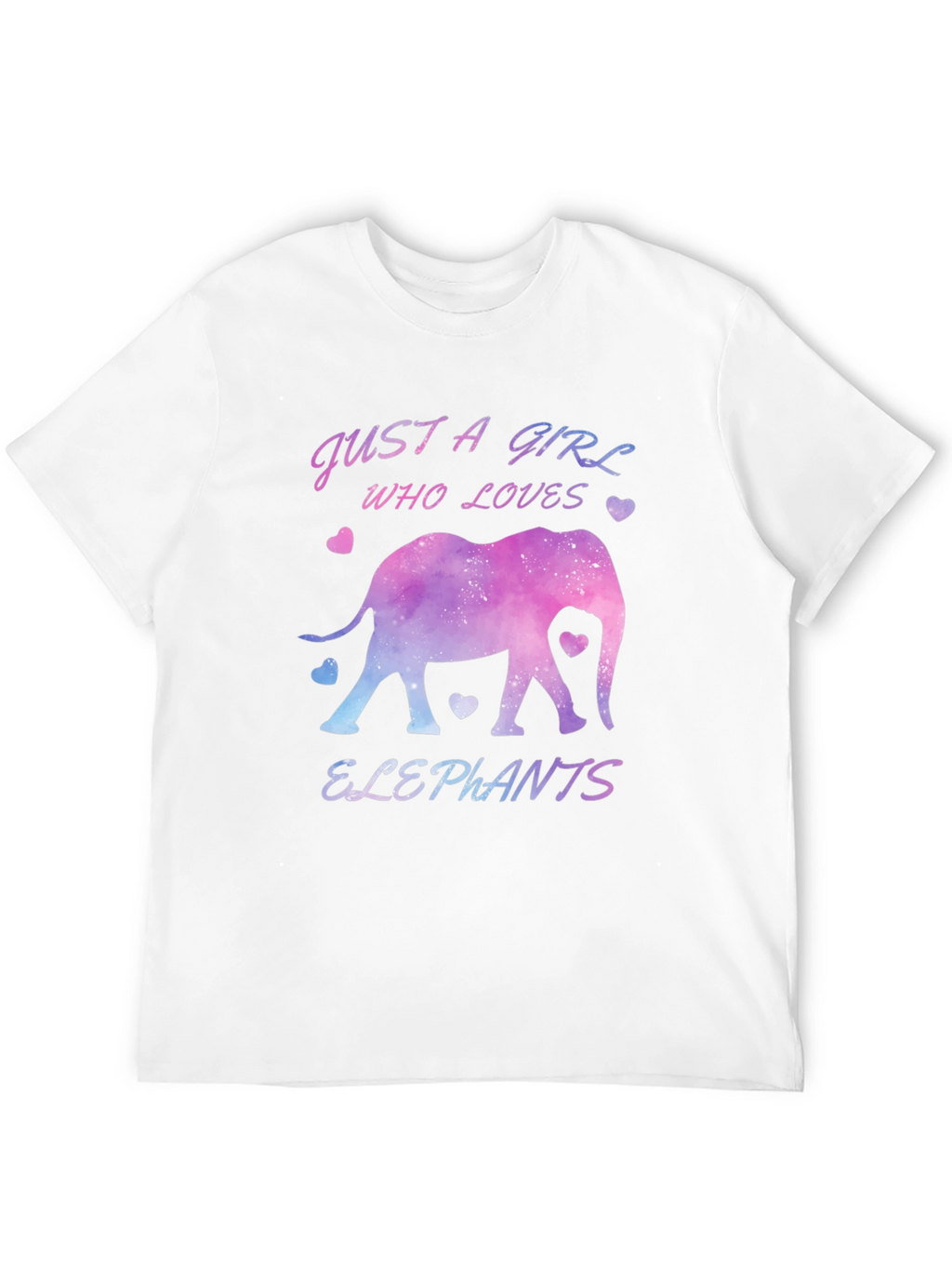 Just a Girl Who Loves Elephants T-Shirt
