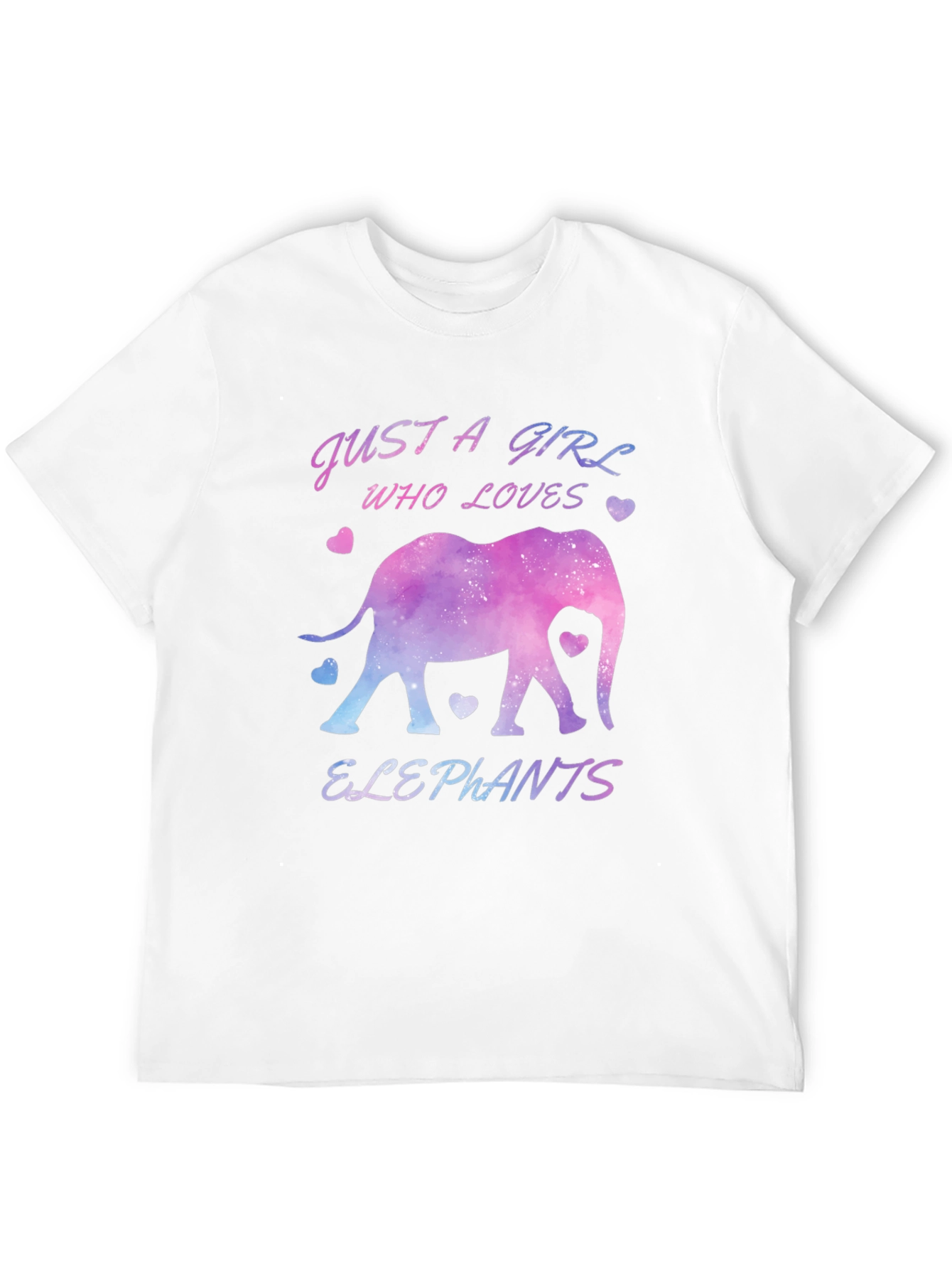 Just a Girl Who Loves Elephants T-Shirt