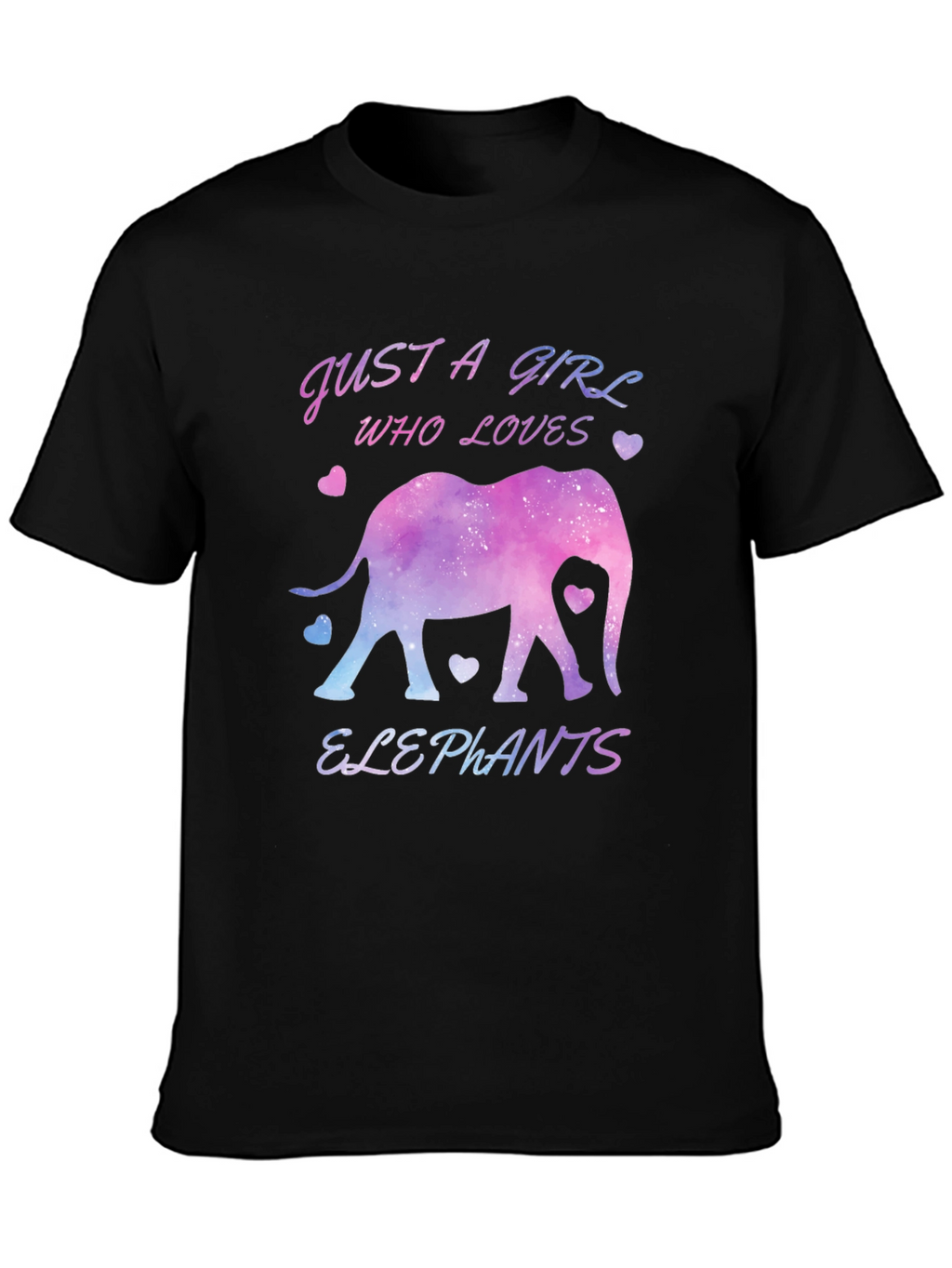 Just a Girl Who Loves Elephants T-Shirt
