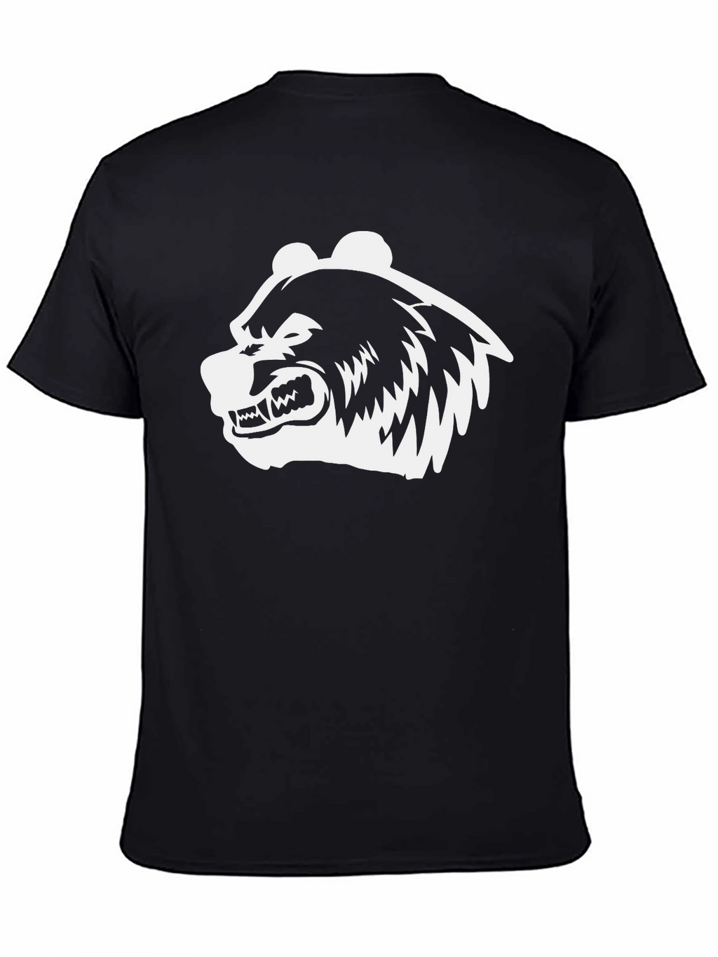 Bear Graphic Black T-Shirt
