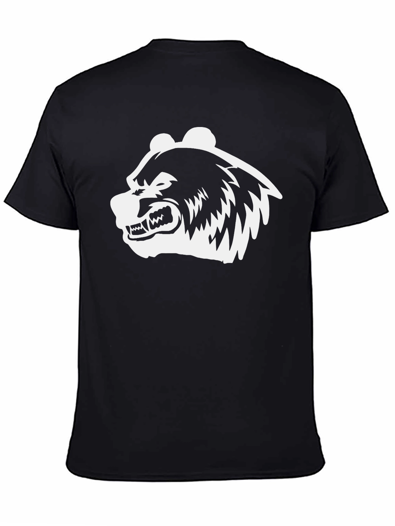 Bear Graphic Black T-Shirt