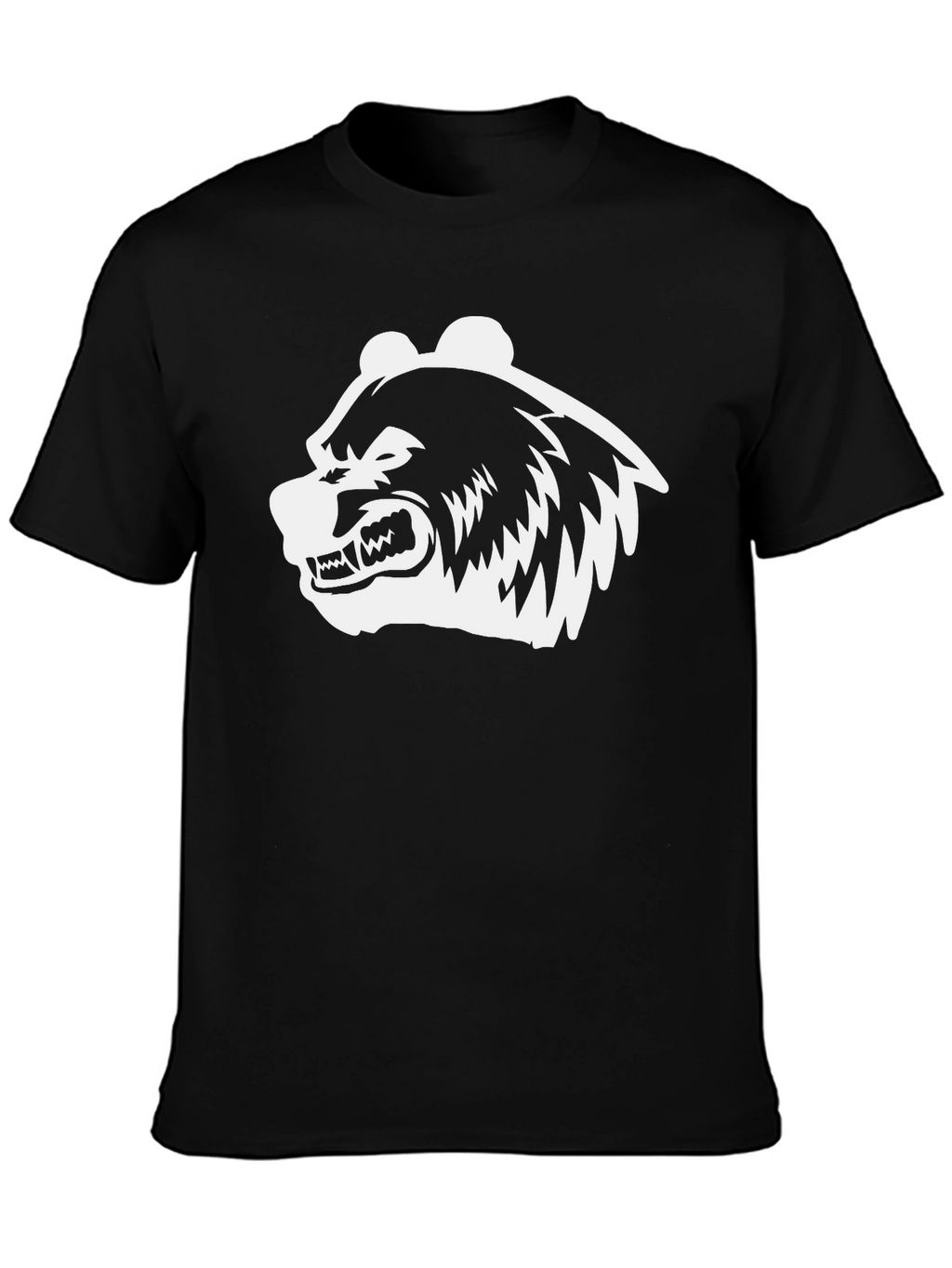 Bear Graphic Black T-Shirt