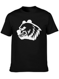 Bear Graphic Black T-Shirt
