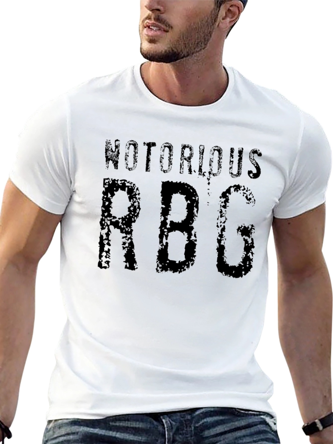 Notorious RBG Graphic Tee - Black