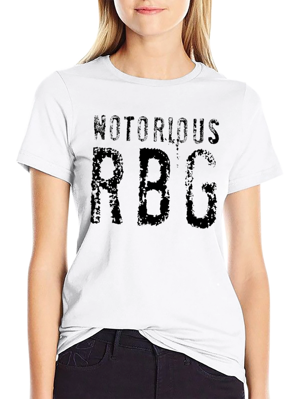 Notorious RBG Graphic Tee - Black