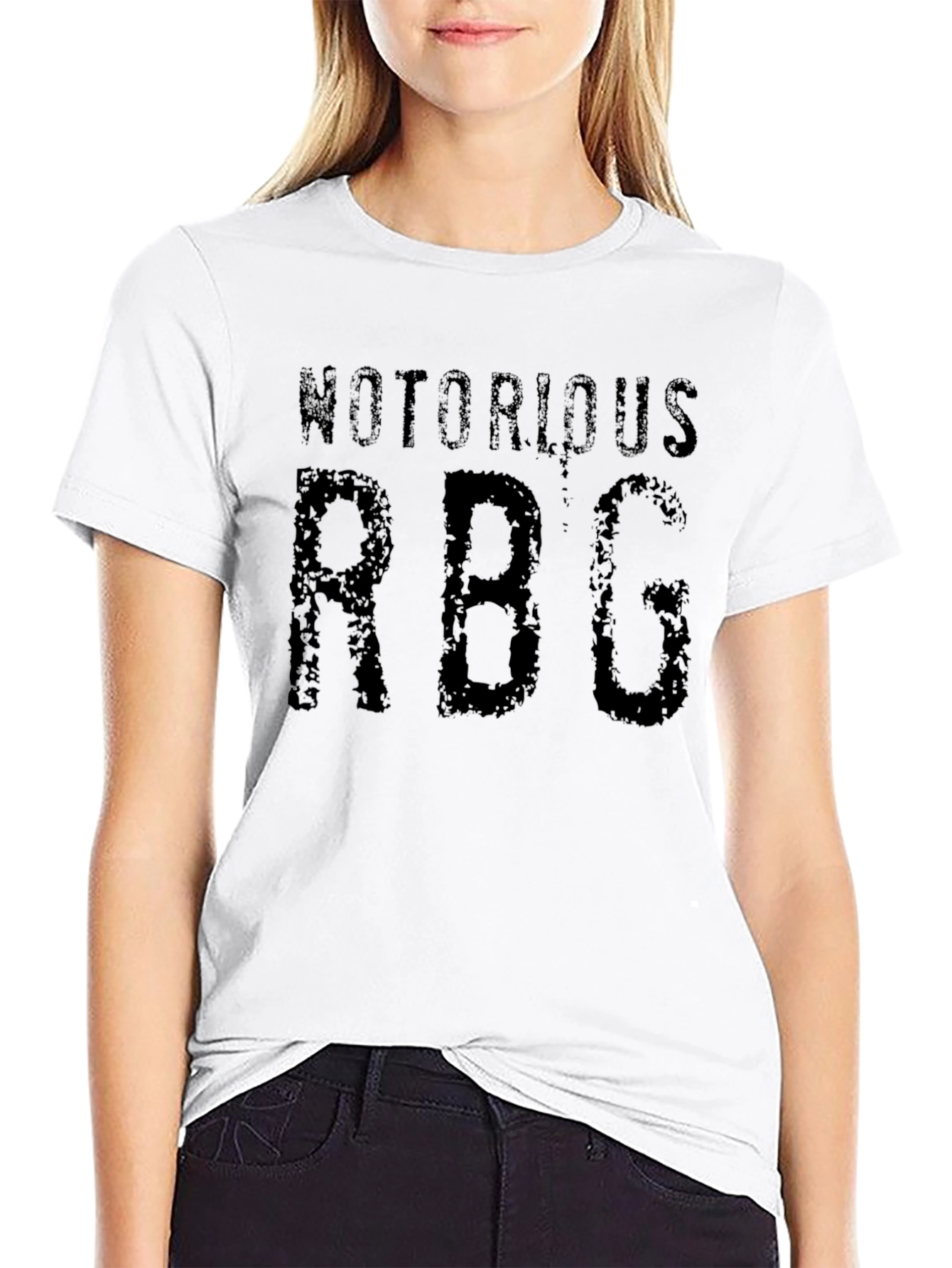 Notorious RBG Graphic Tee - Black