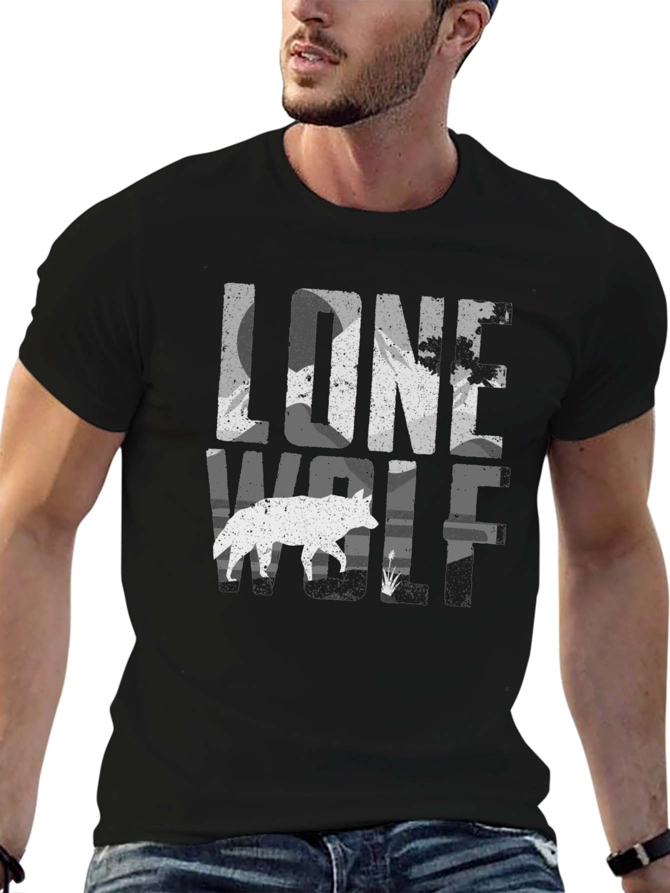 Lone Wolf Graphic T-Shirt