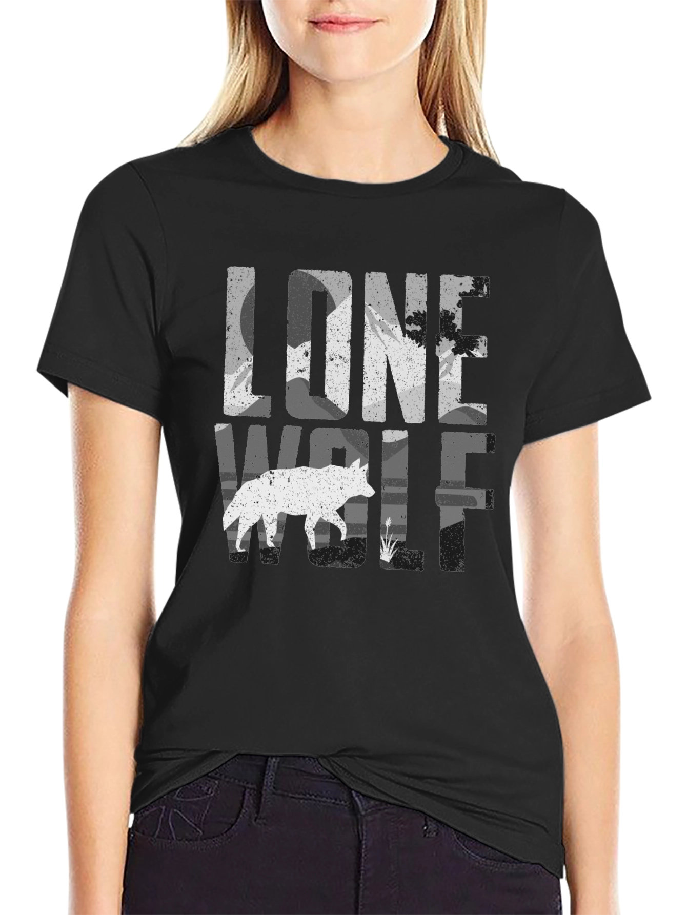 Lone Wolf Graphic T-Shirt