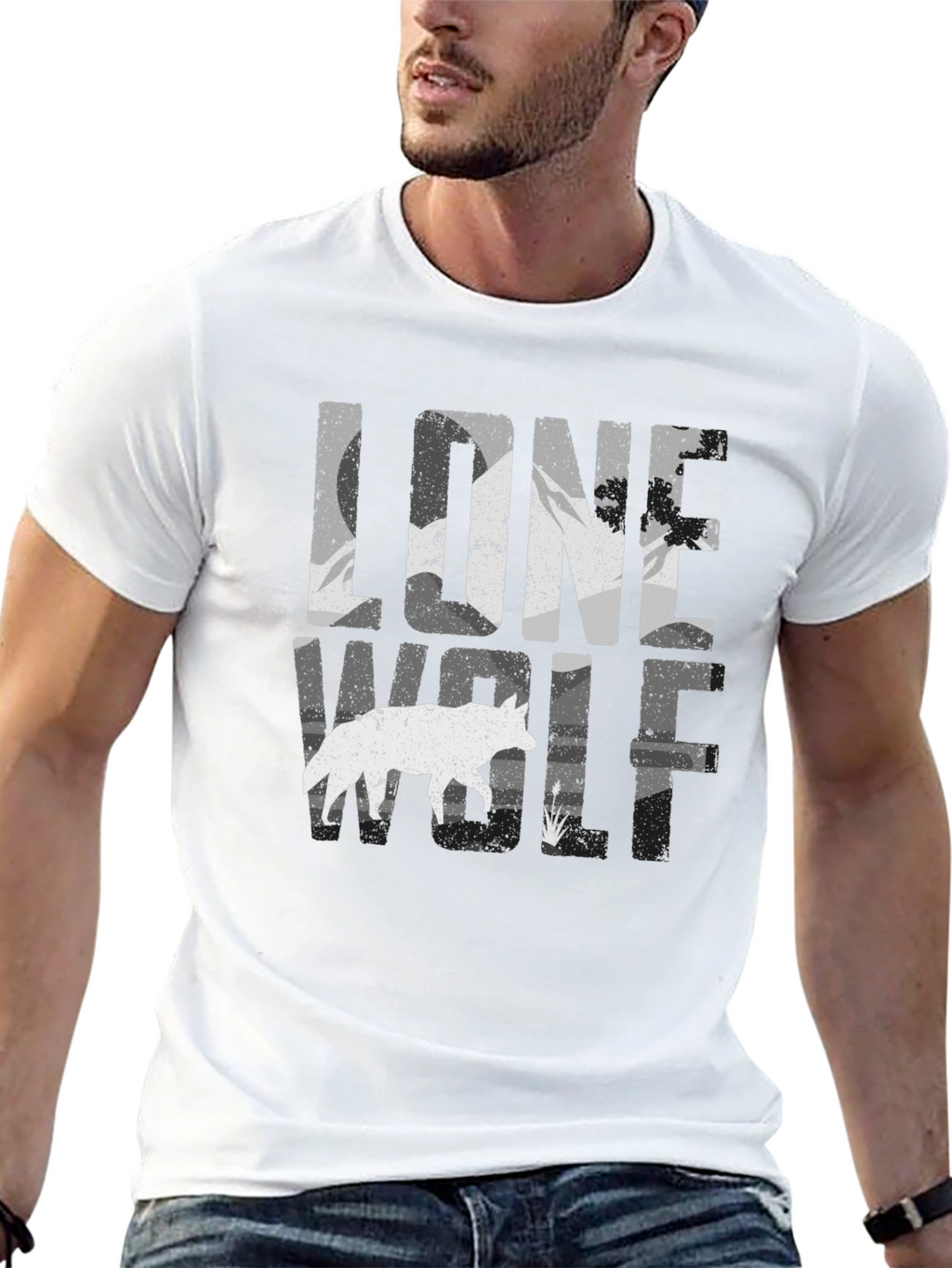 Lone Wolf Graphic T-Shirt