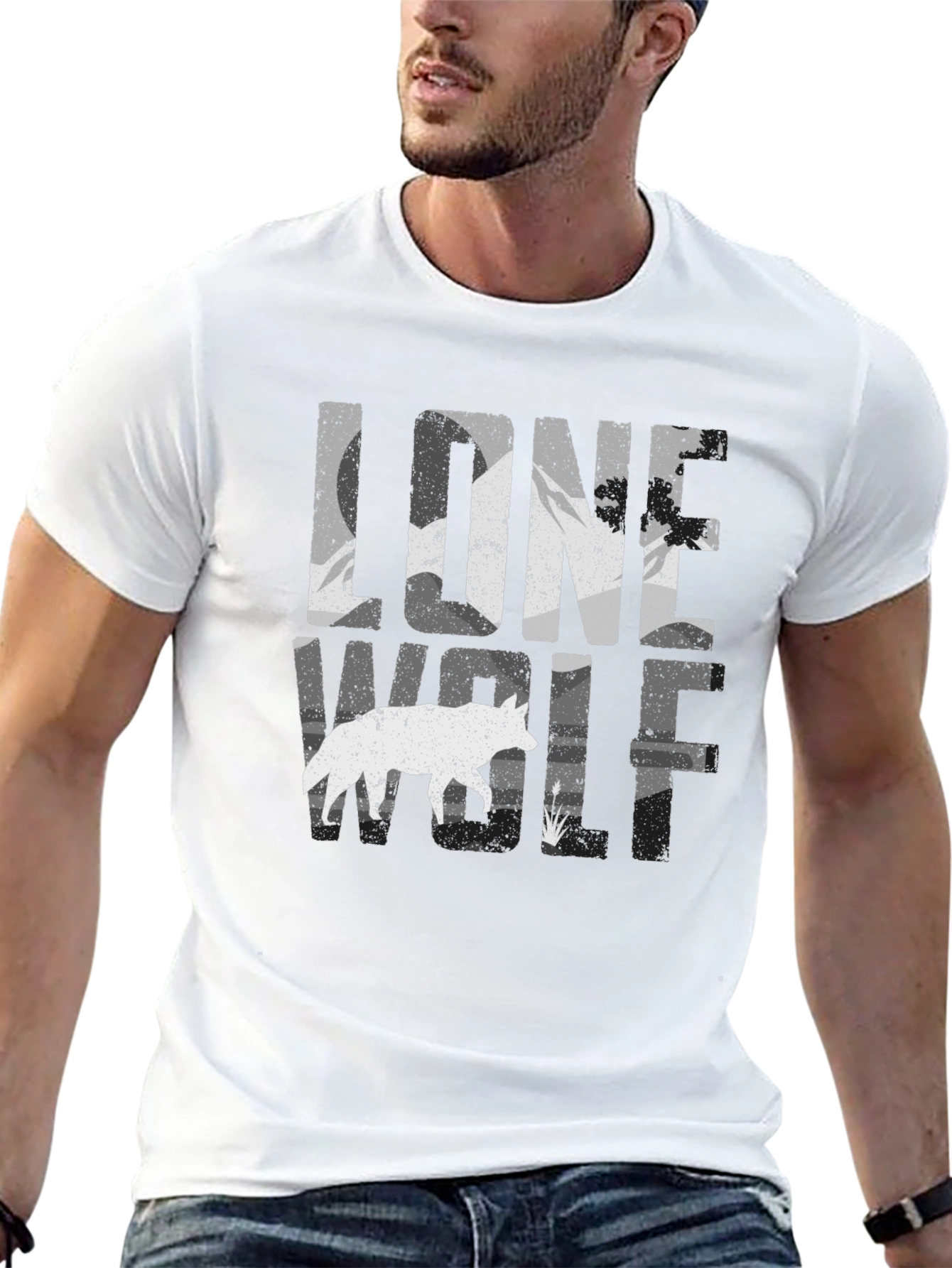 Lone Wolf Graphic T-Shirt