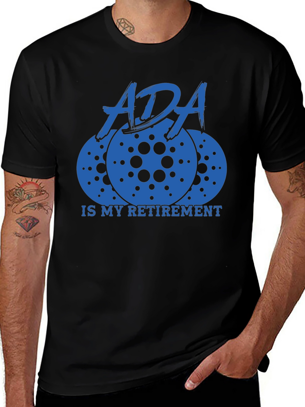 ADA Is My Retirement Crypto T-Shirt