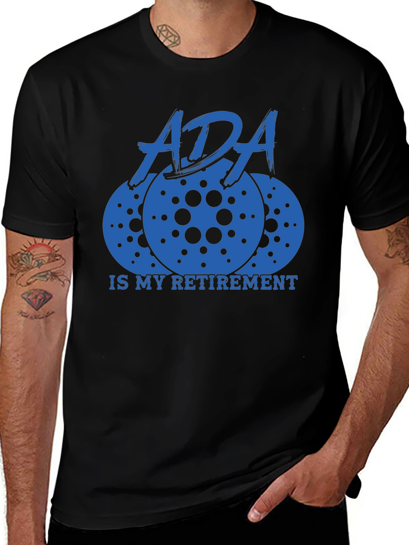 ADA Is My Retirement Crypto T-Shirt