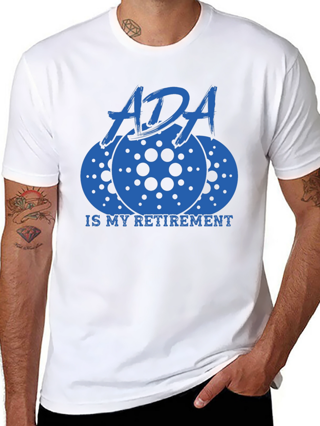 ADA Is My Retirement Crypto T-Shirt