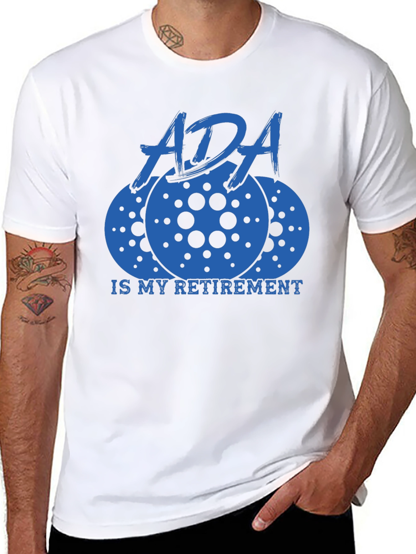 ADA Is My Retirement Crypto T-Shirt
