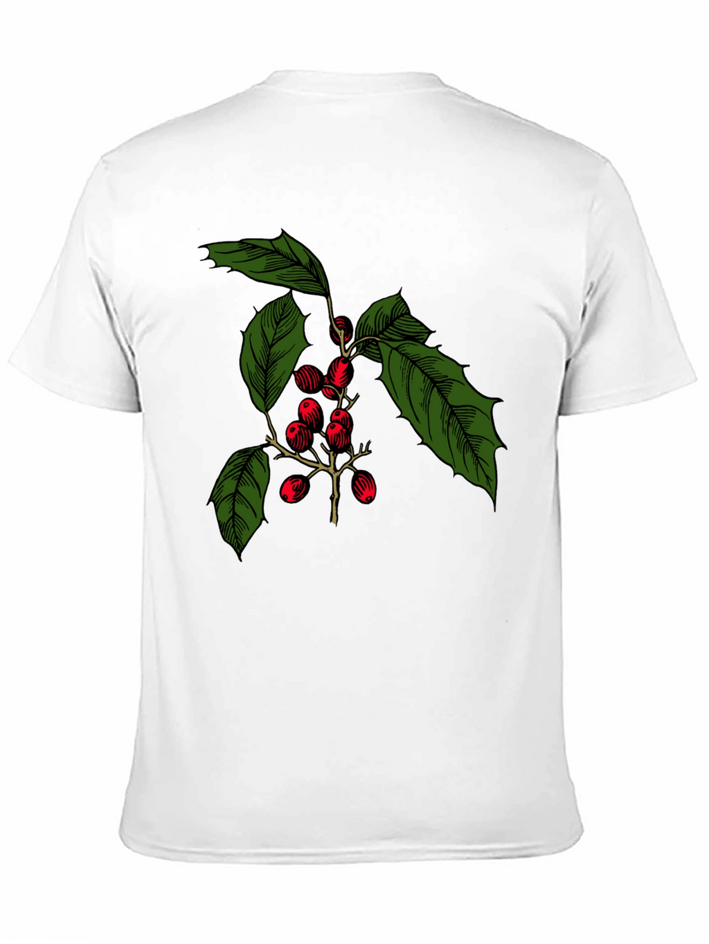Holiday Holly Berry T-Shirt - Festive Christmas Tee