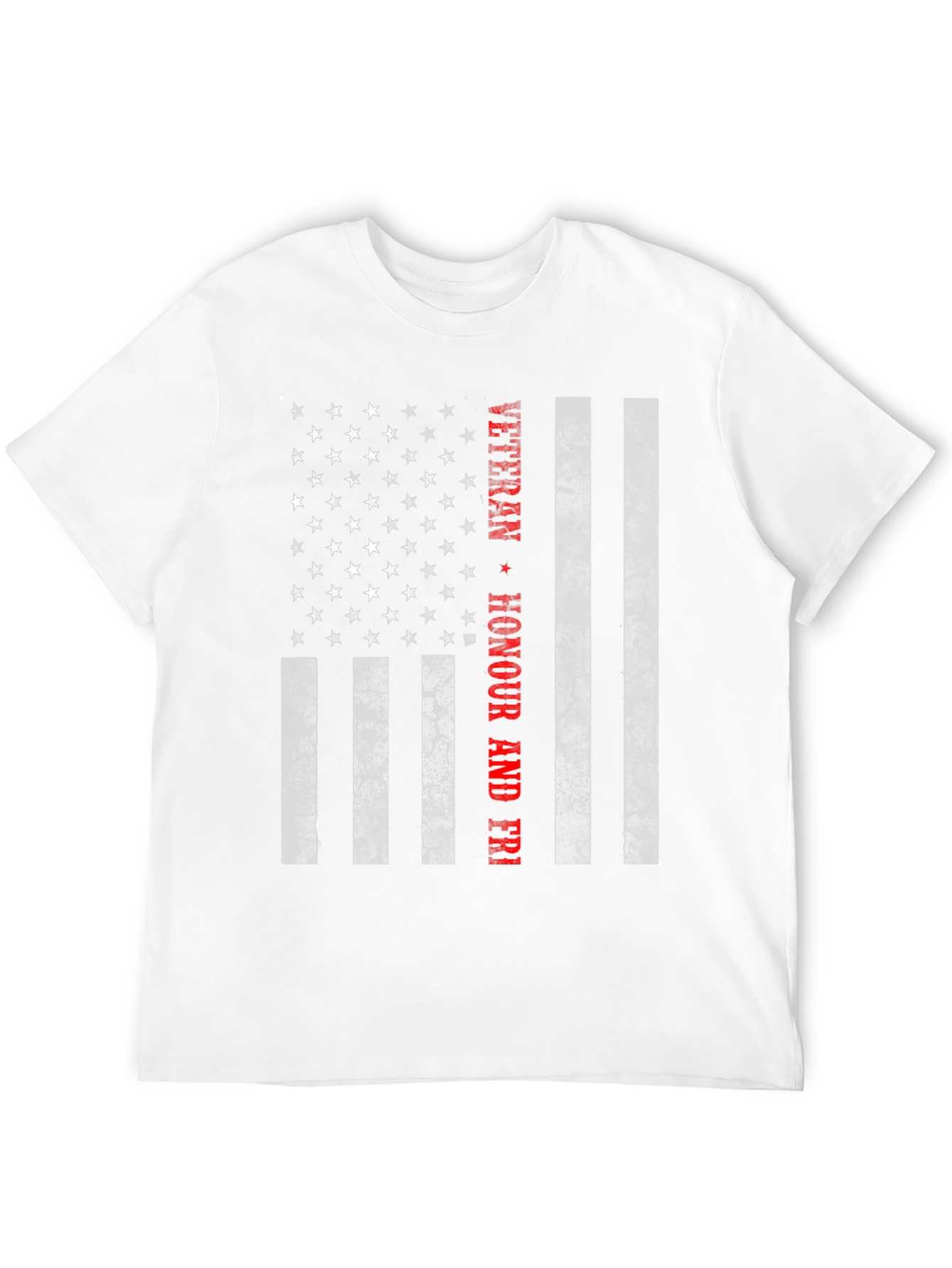 Veteran Honour & Freedom American Flag T-Shirt