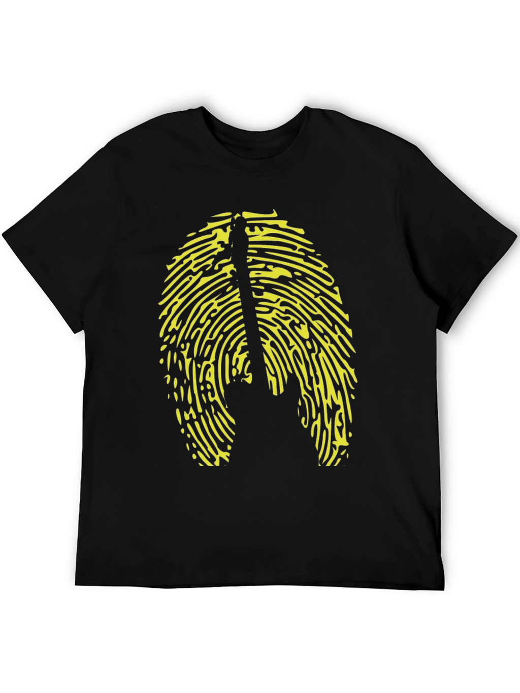 Guitar Fingerprint Graphic Tee