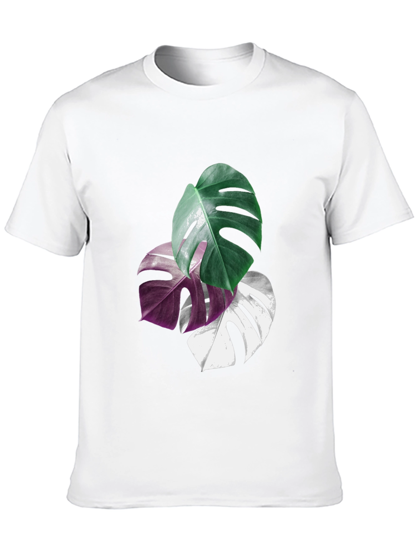 Tropical Leaf T-Shirt - Stylish Graphic Tee
