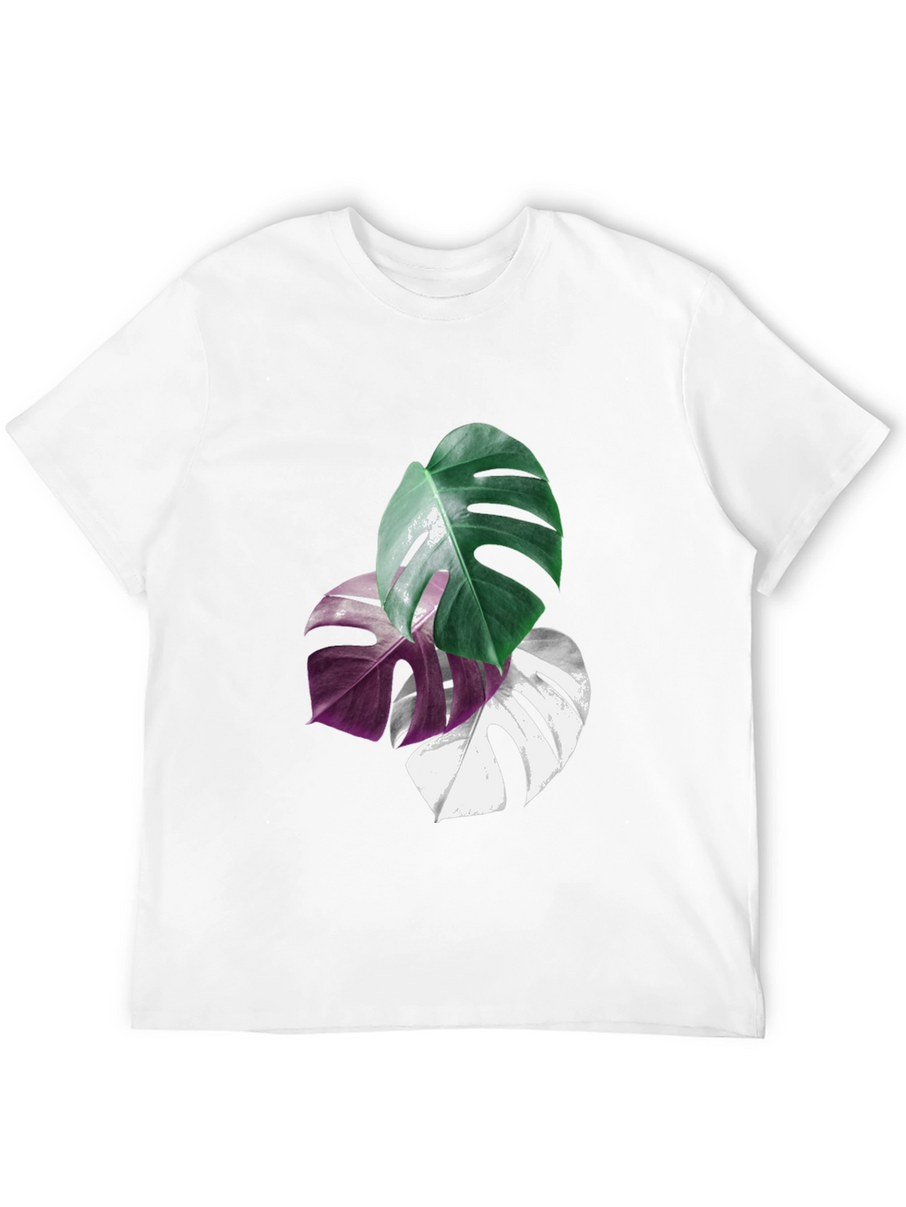 Tropical Leaf T-Shirt - Stylish Graphic Tee