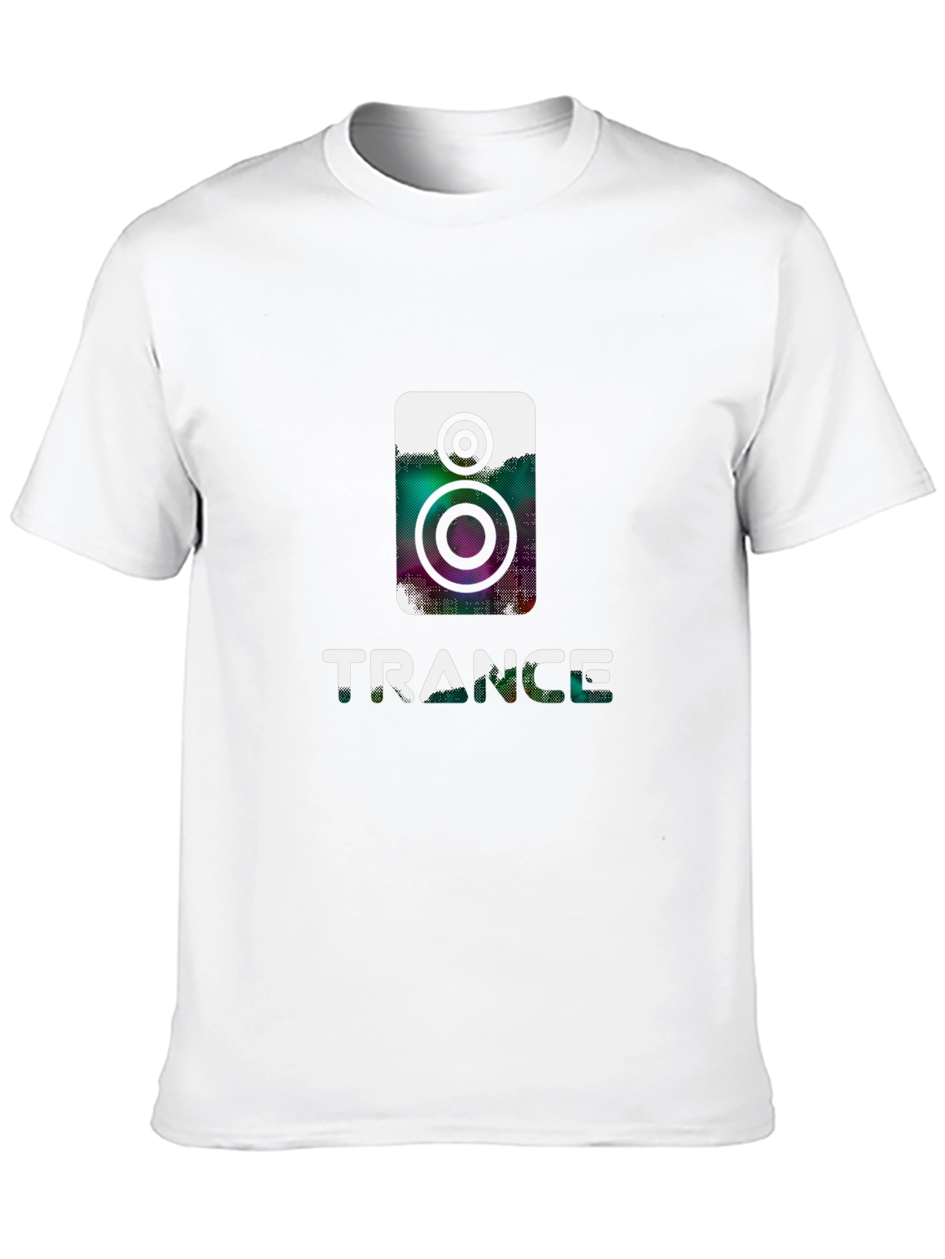 Trance Music Graphic Tee - Black Cotton Shirt