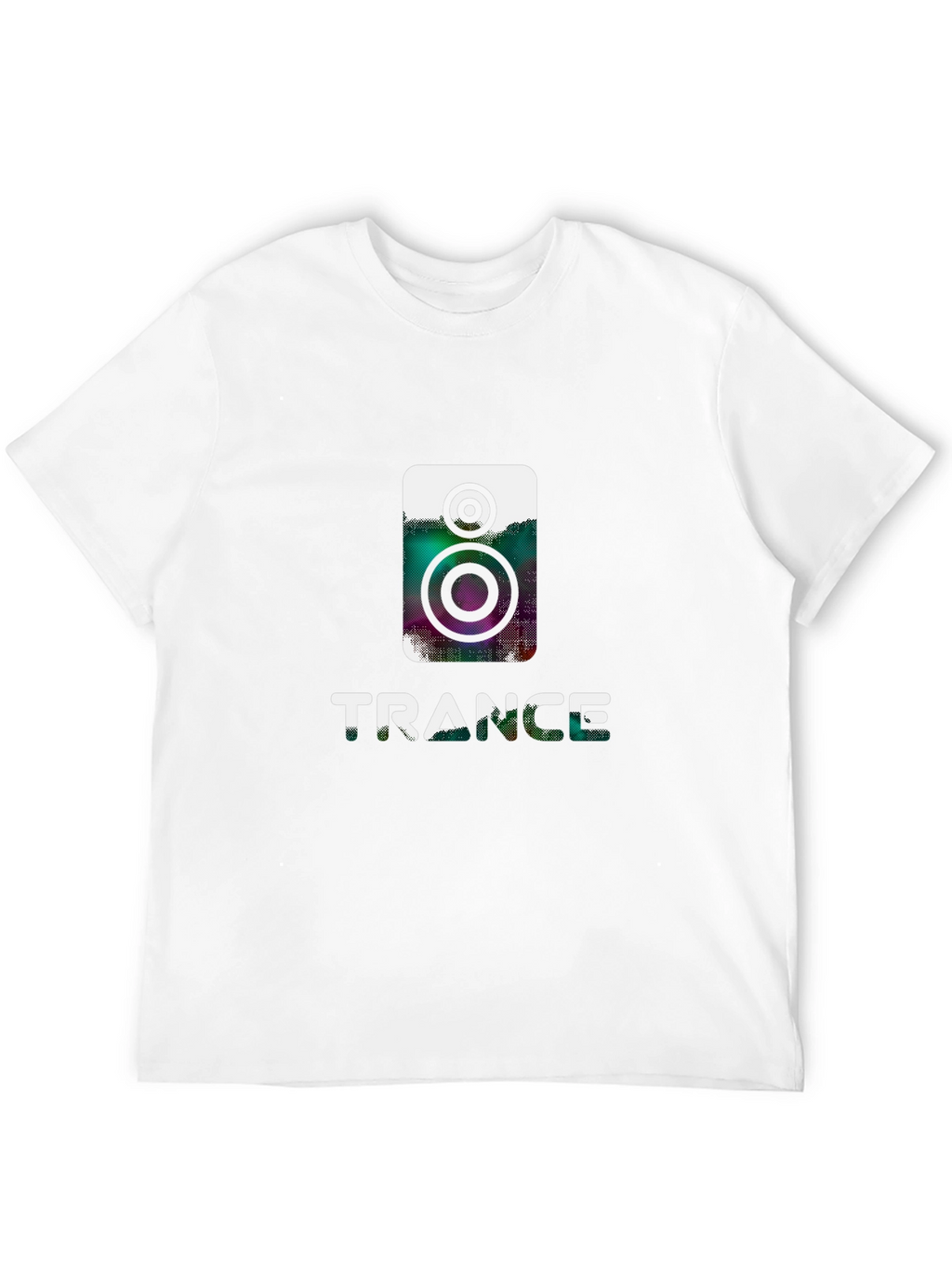 Trance Music Graphic Tee - Black Cotton Shirt