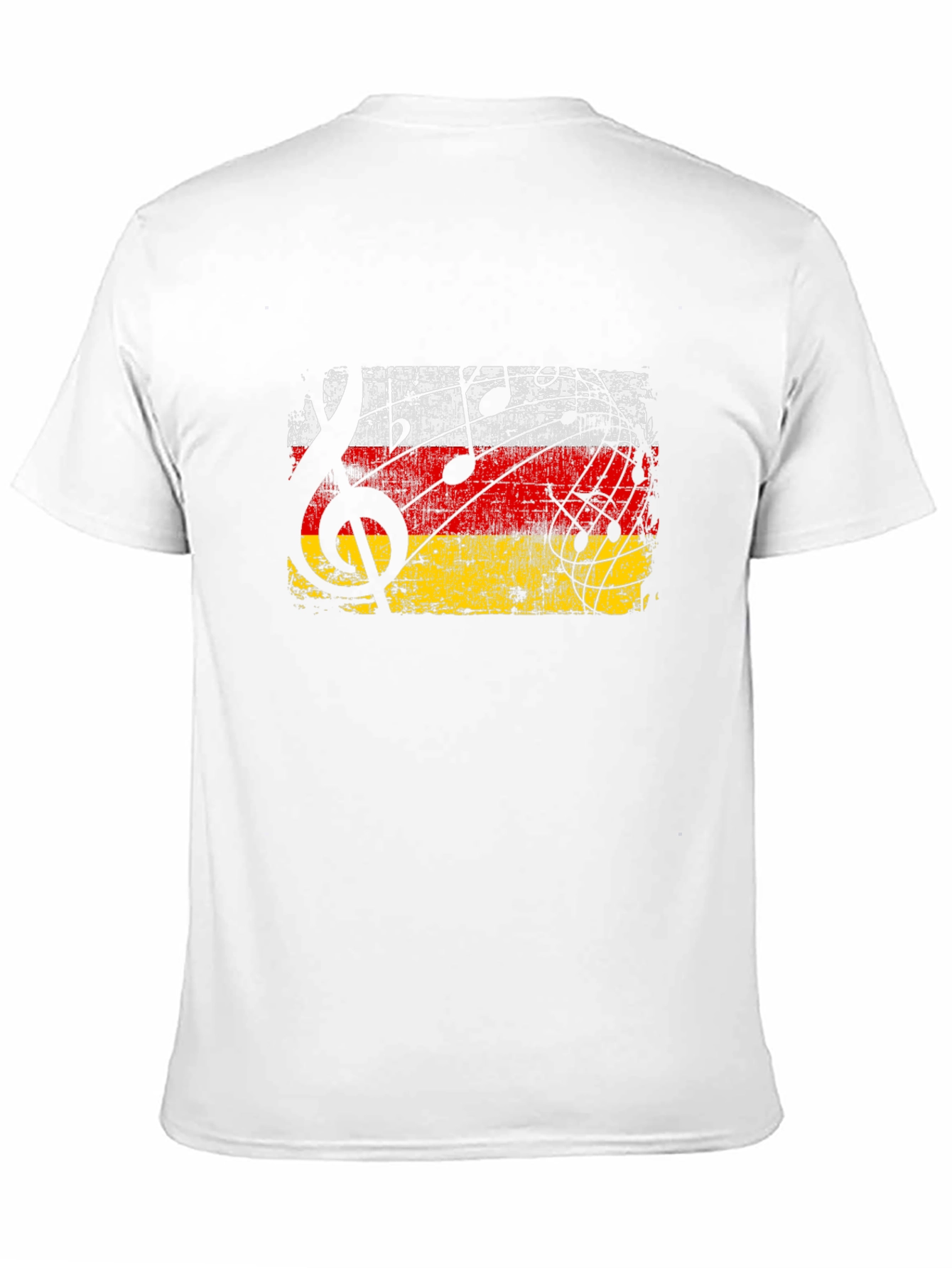 Musical Germany Flag T-Shirt - Black