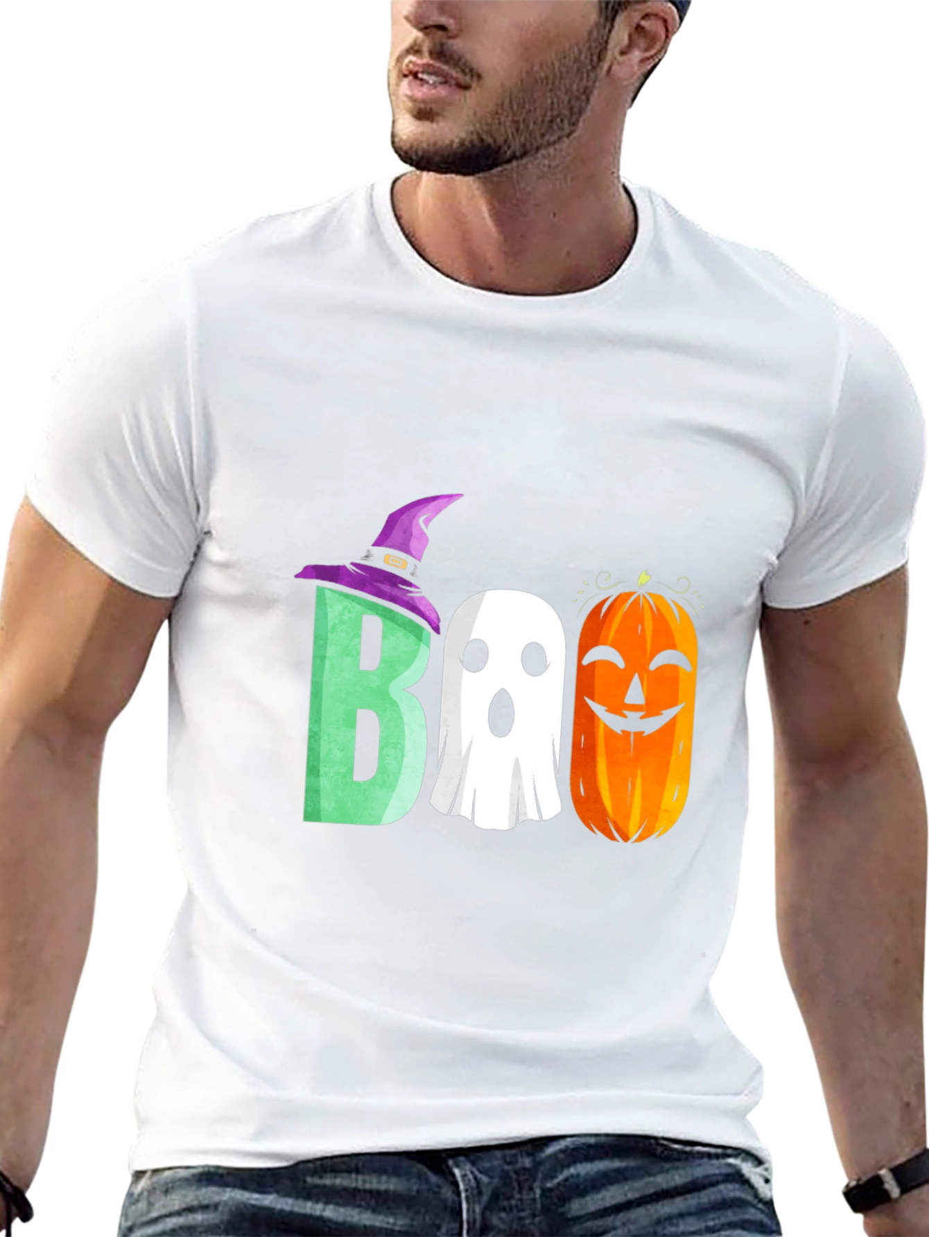 Halloween Boo T-Shirt - Spooky Season Apparel