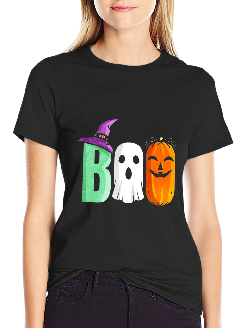 Halloween Boo T-Shirt - Spooky Season Apparel