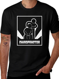 Chiropractor Graphic Tee - Black