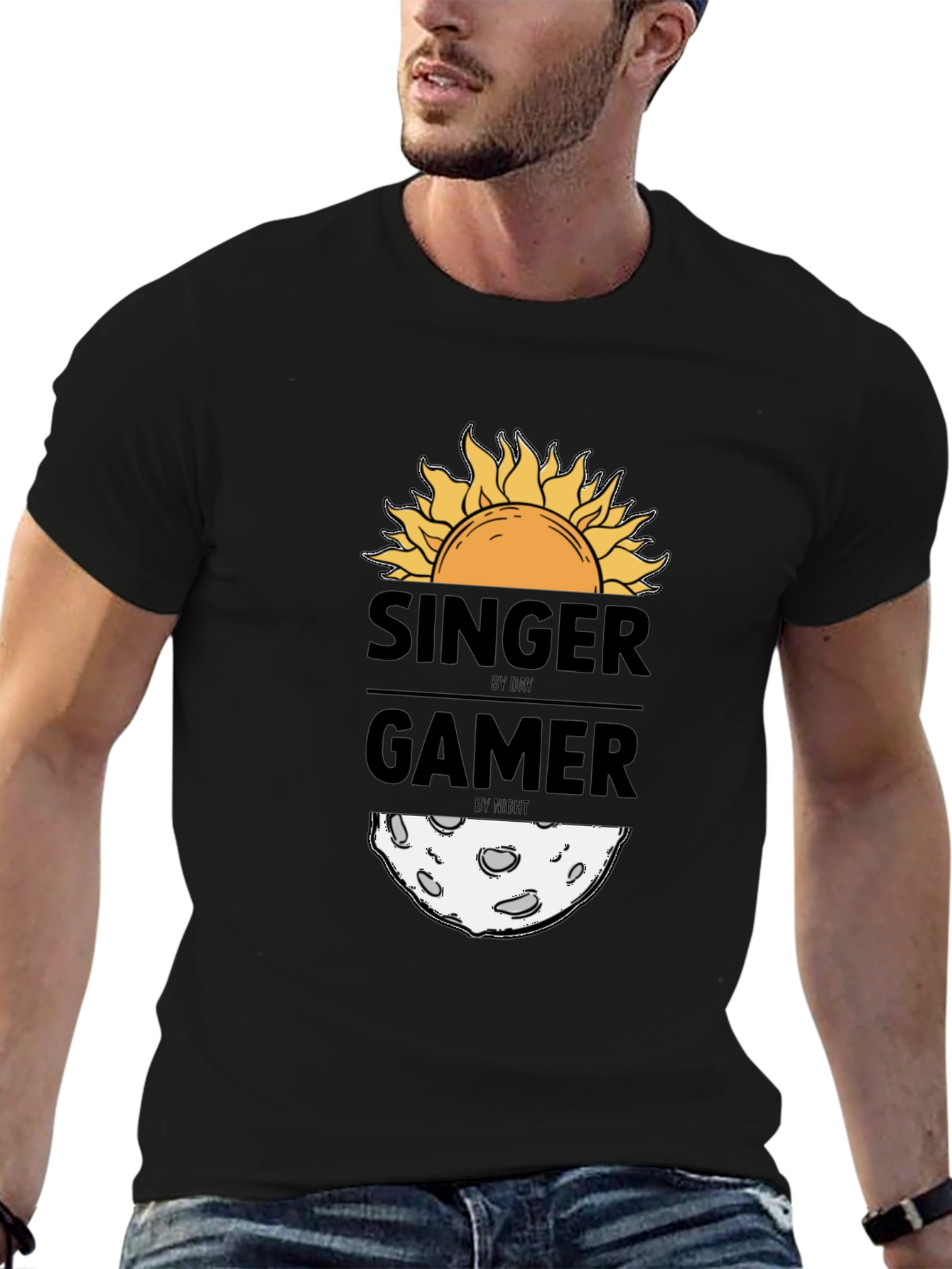 Singer by Day Gamer by Night Graphic Tee