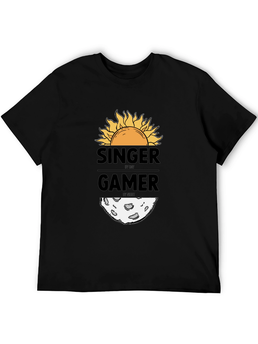 Singer by Day Gamer by Night Graphic Tee