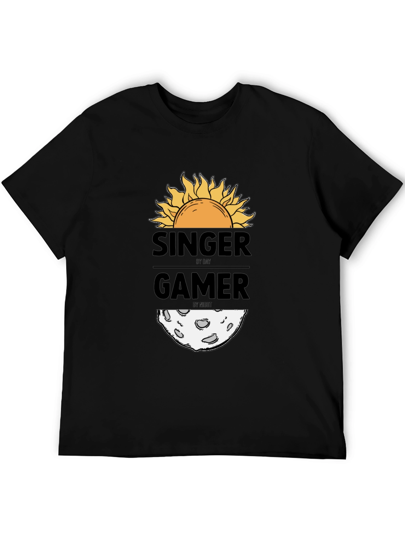 Singer by Day Gamer by Night Graphic Tee