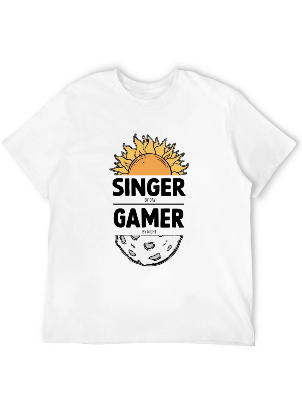 Singer by Day Gamer by Night Graphic Tee