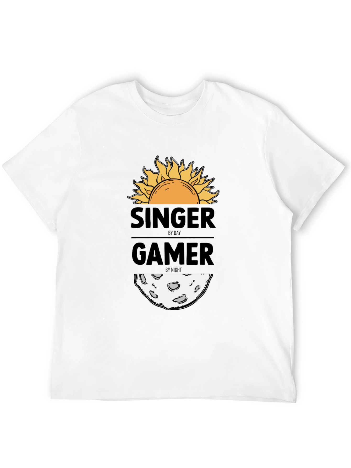 Singer by Day Gamer by Night Graphic Tee