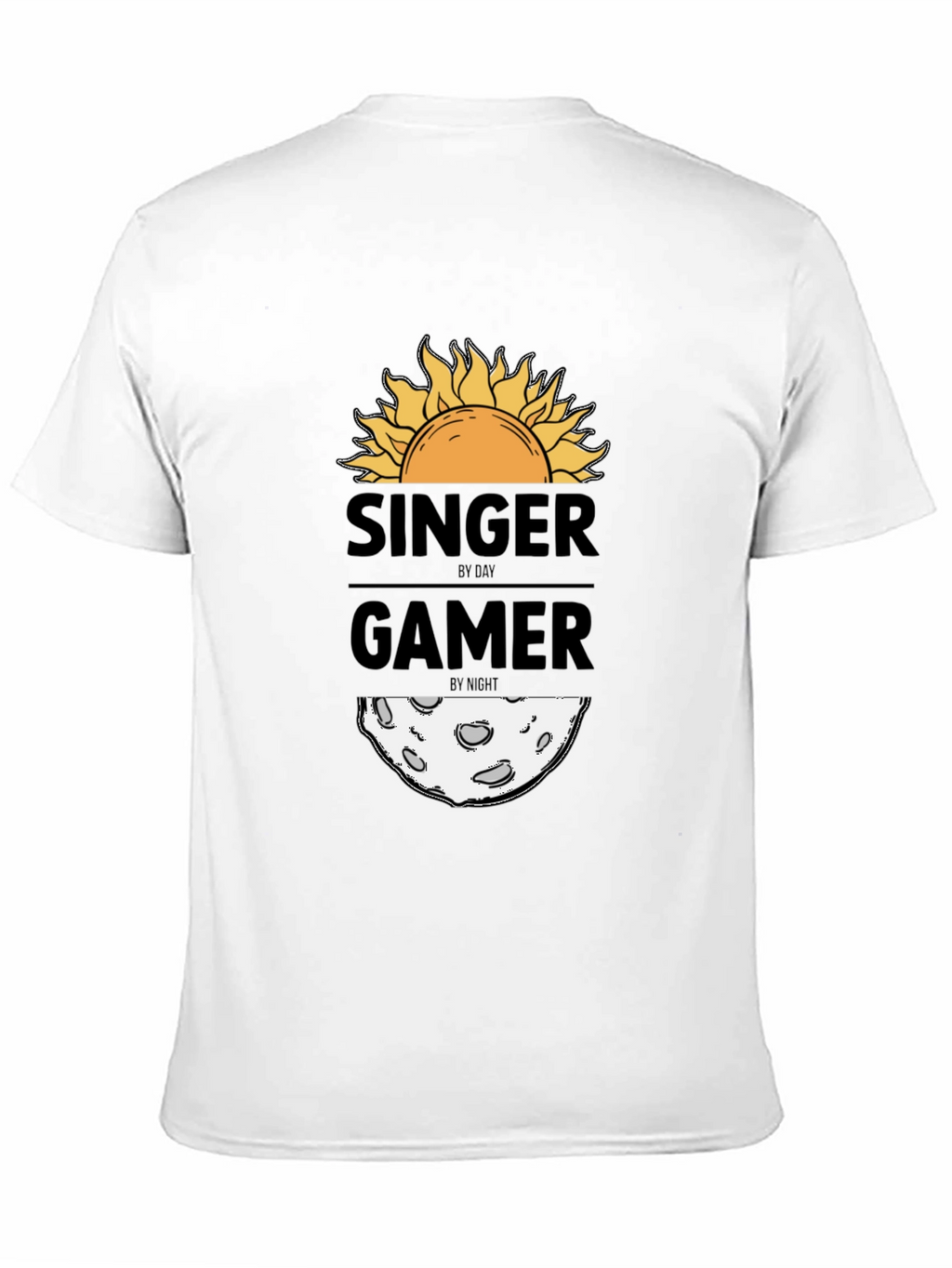 Singer by Day Gamer by Night Graphic Tee