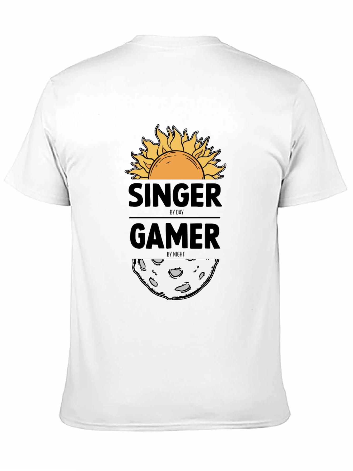 Singer by Day Gamer by Night Graphic Tee