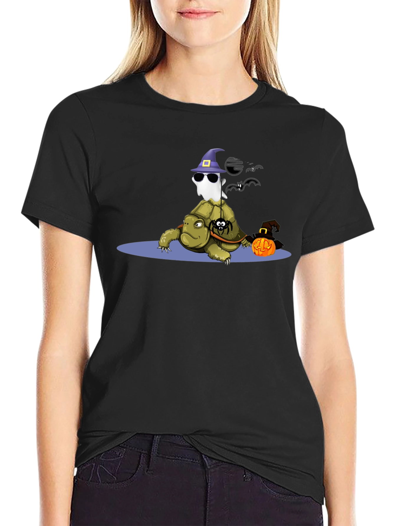 Halloween Turtle Ghost T-Shirt