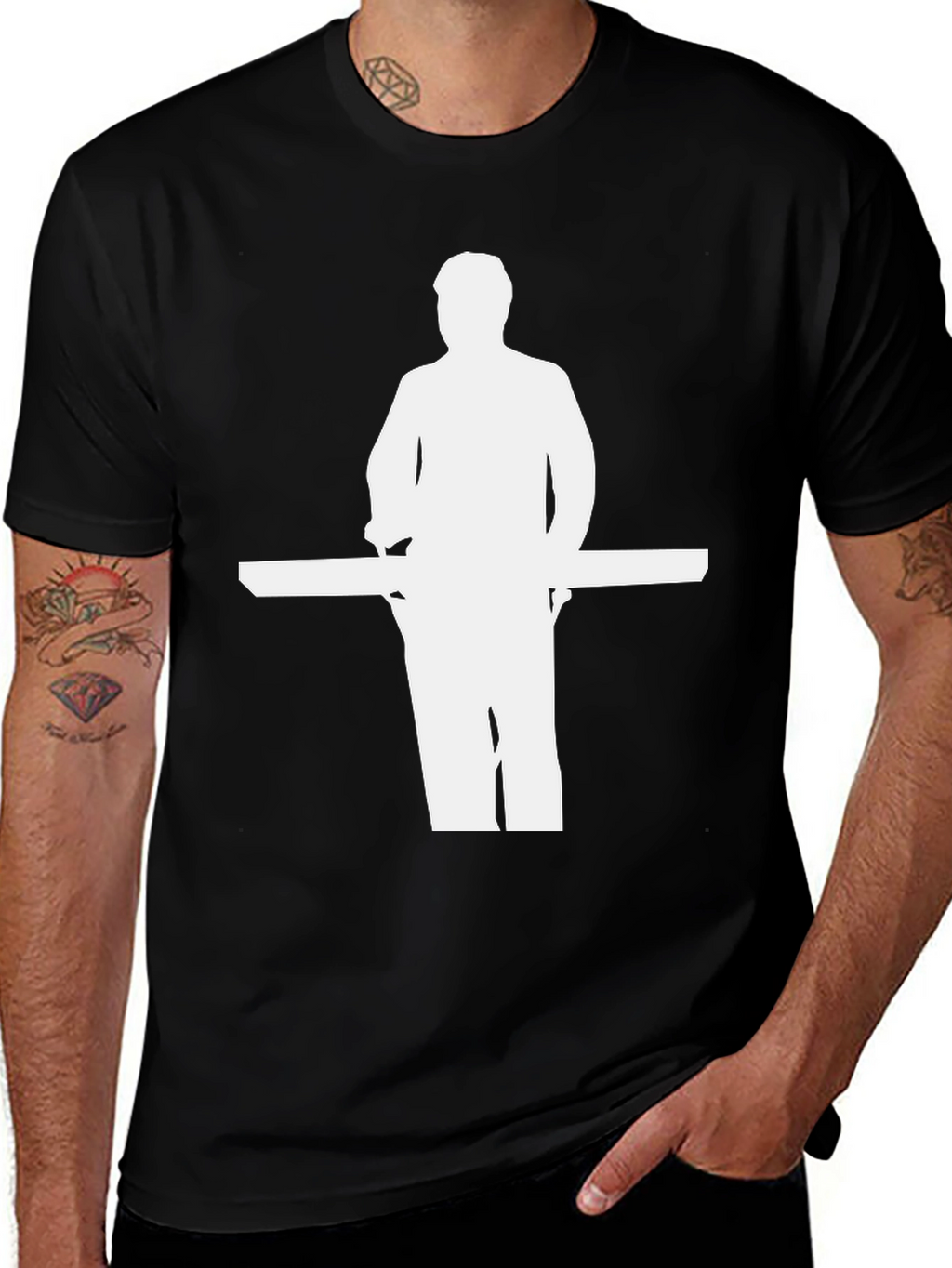 Retro Foosball Player Graphic Tee